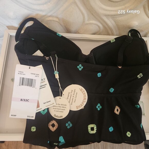 CocoReef Shapemaker Wrap Tankini Top. NWT. Size 8/32 C - Picture 7 of 10